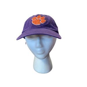 NEW 47 Clemson Tigers Paw Print Logo Adjustable Baseball Cap